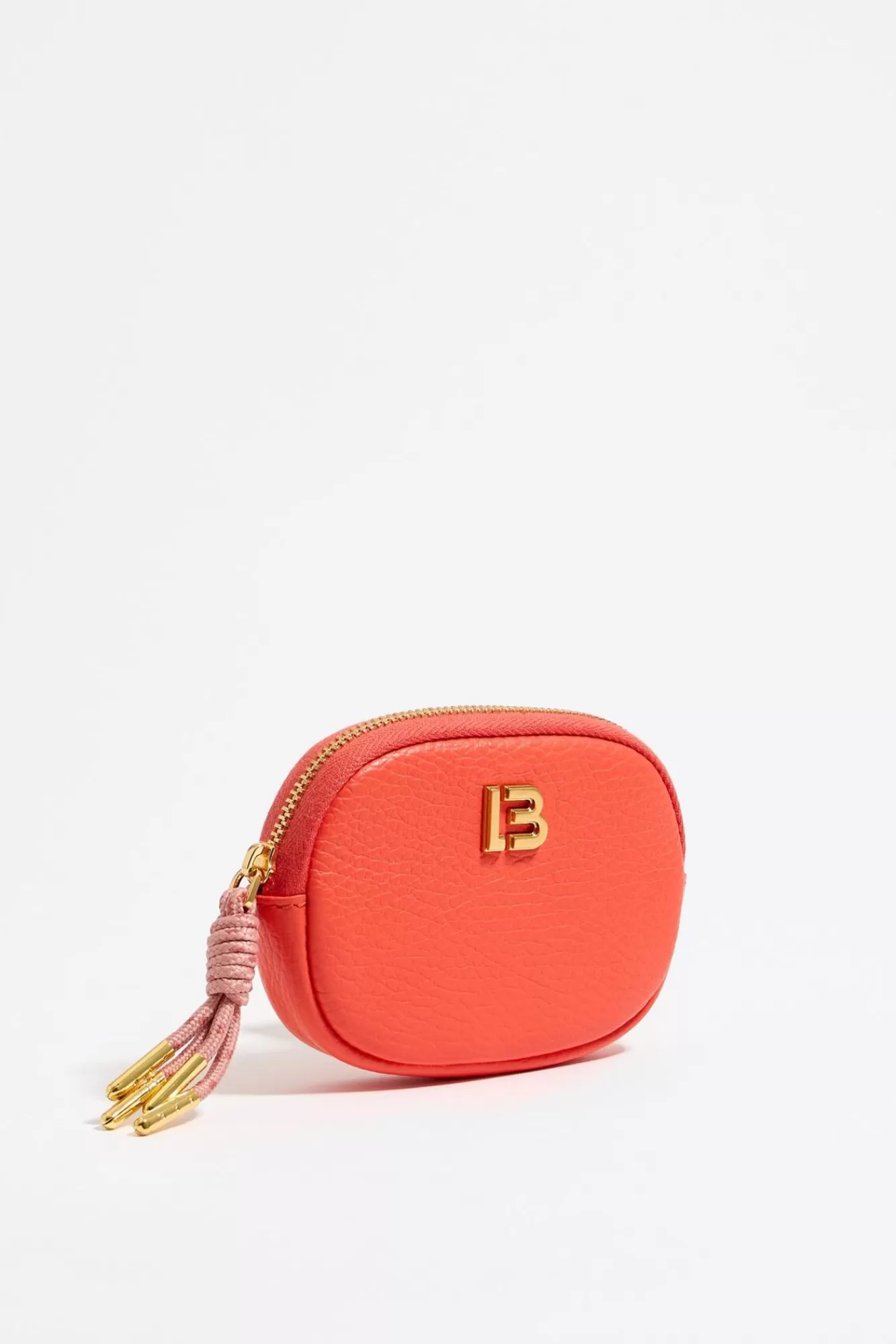 BIMBA Y LOLA Monedero Ovalado Piel Coral Store