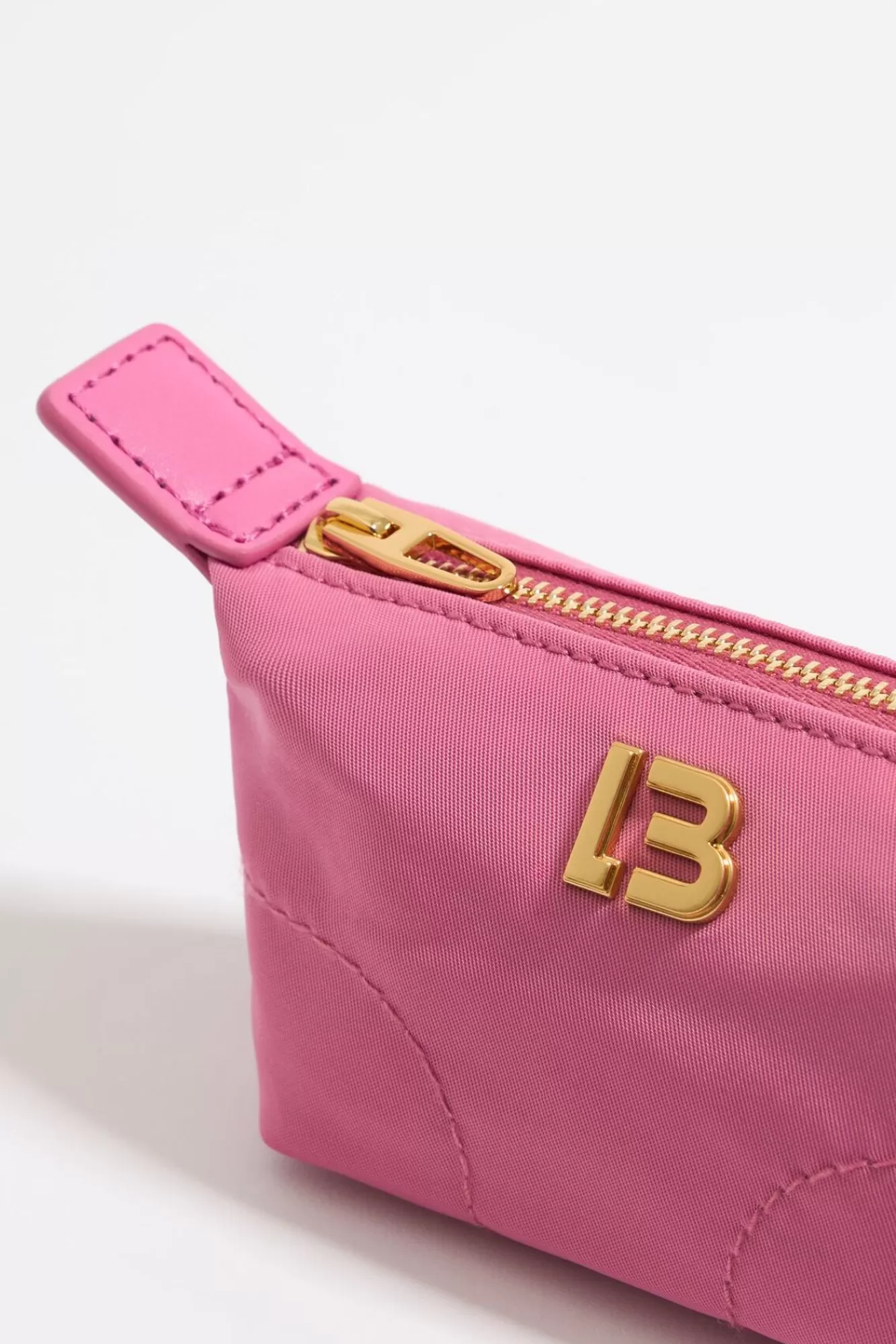 BIMBA Y LOLA Monedero Trapecio Mini Nylon Fucsia Fashion