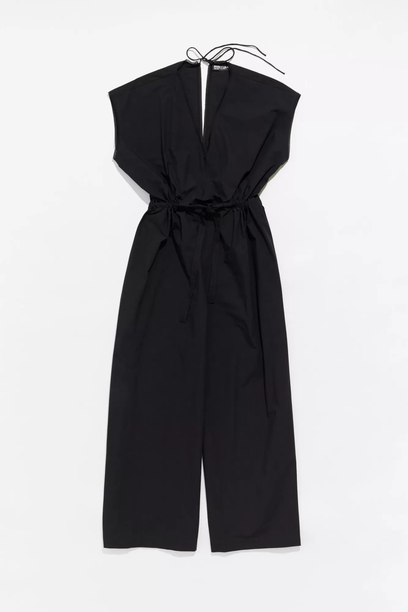 BIMBA Y LOLA Mono Oversize Algodon Negro Sale