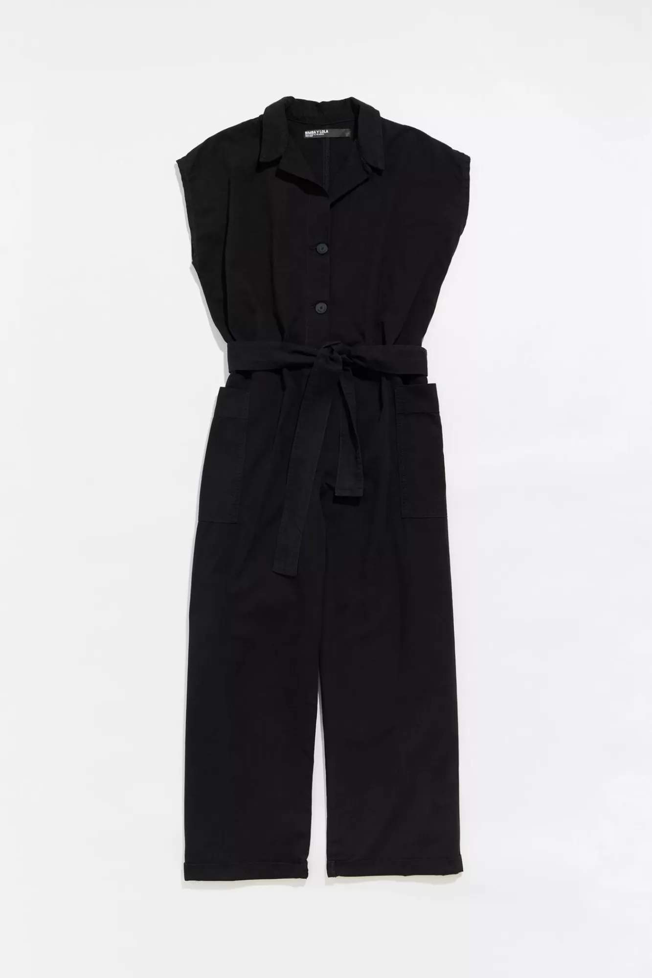 BIMBA Y LOLA Mono Oversize Denim Negro Outlet