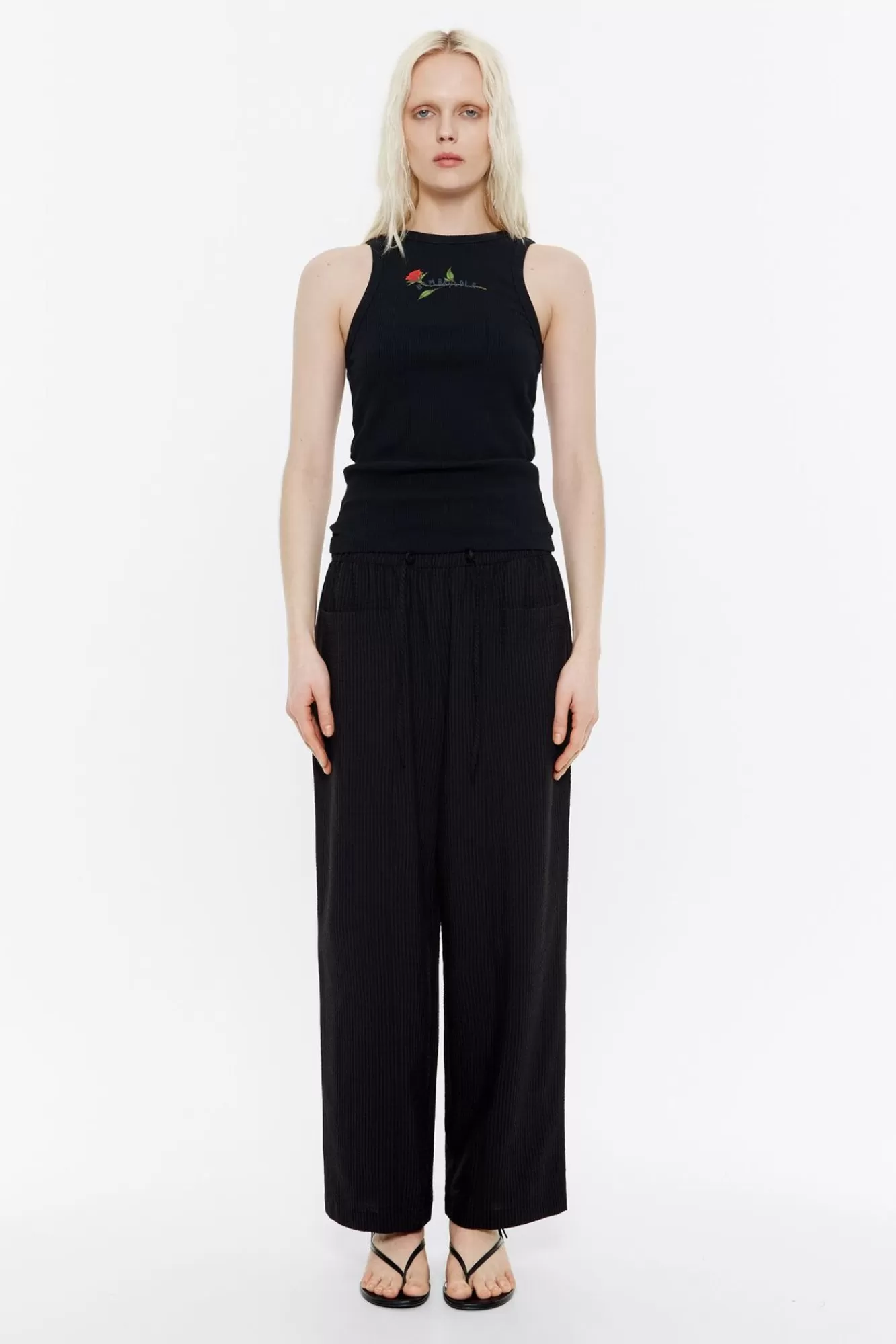 BIMBA Y LOLA Pantalon Jogger Algodon Negro Store