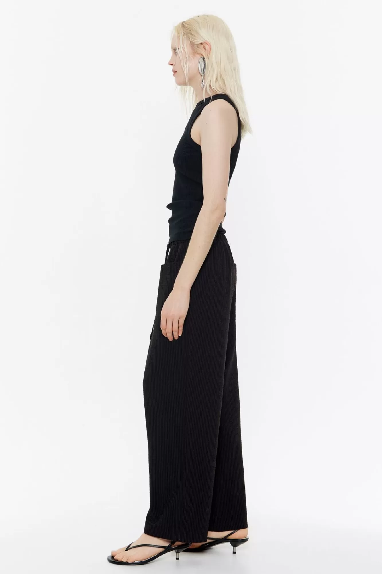 BIMBA Y LOLA Pantalon Jogger Algodon Negro Store