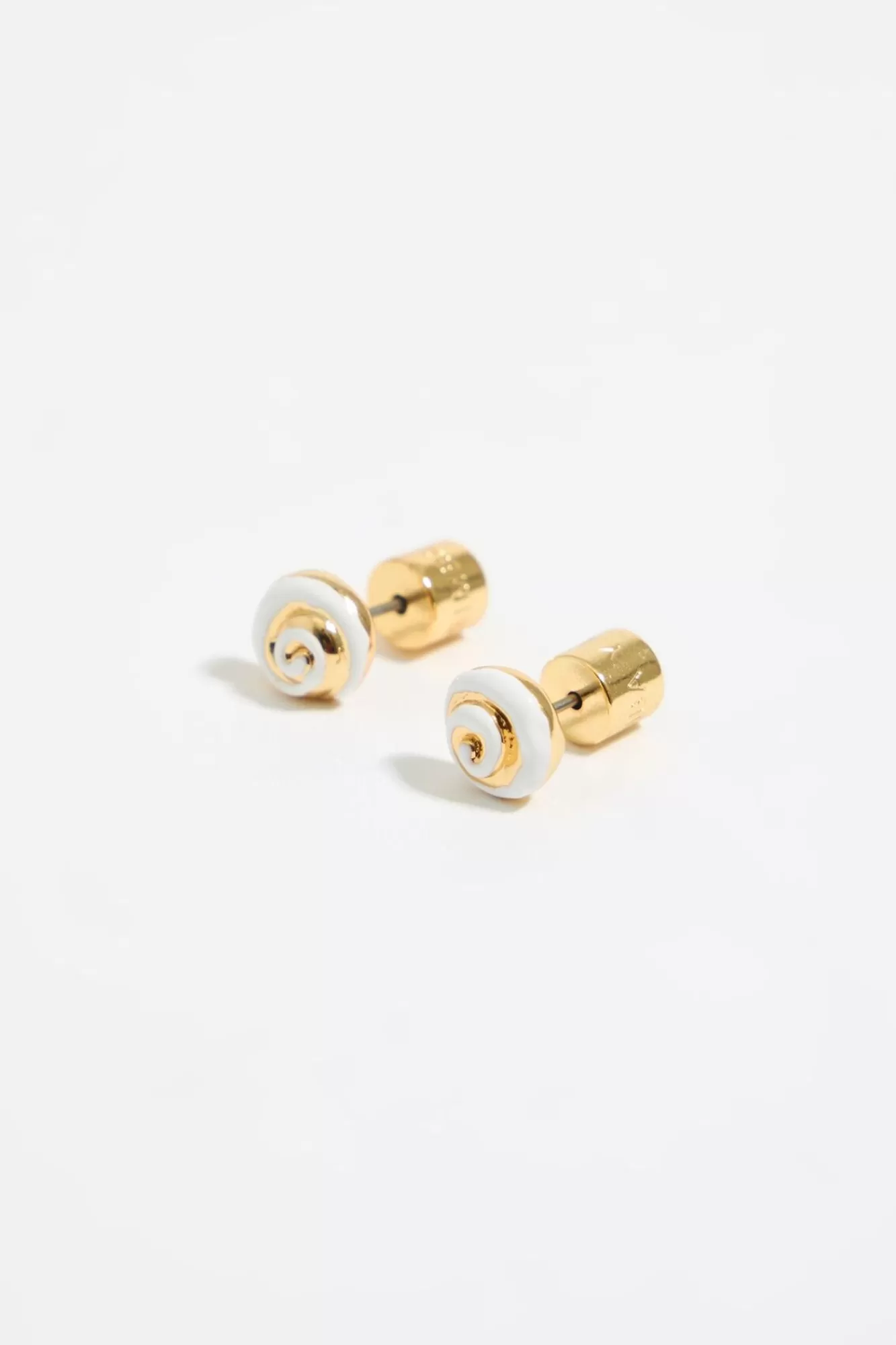 BIMBA Y LOLA Pendientes Caracolas Marfil Clearance