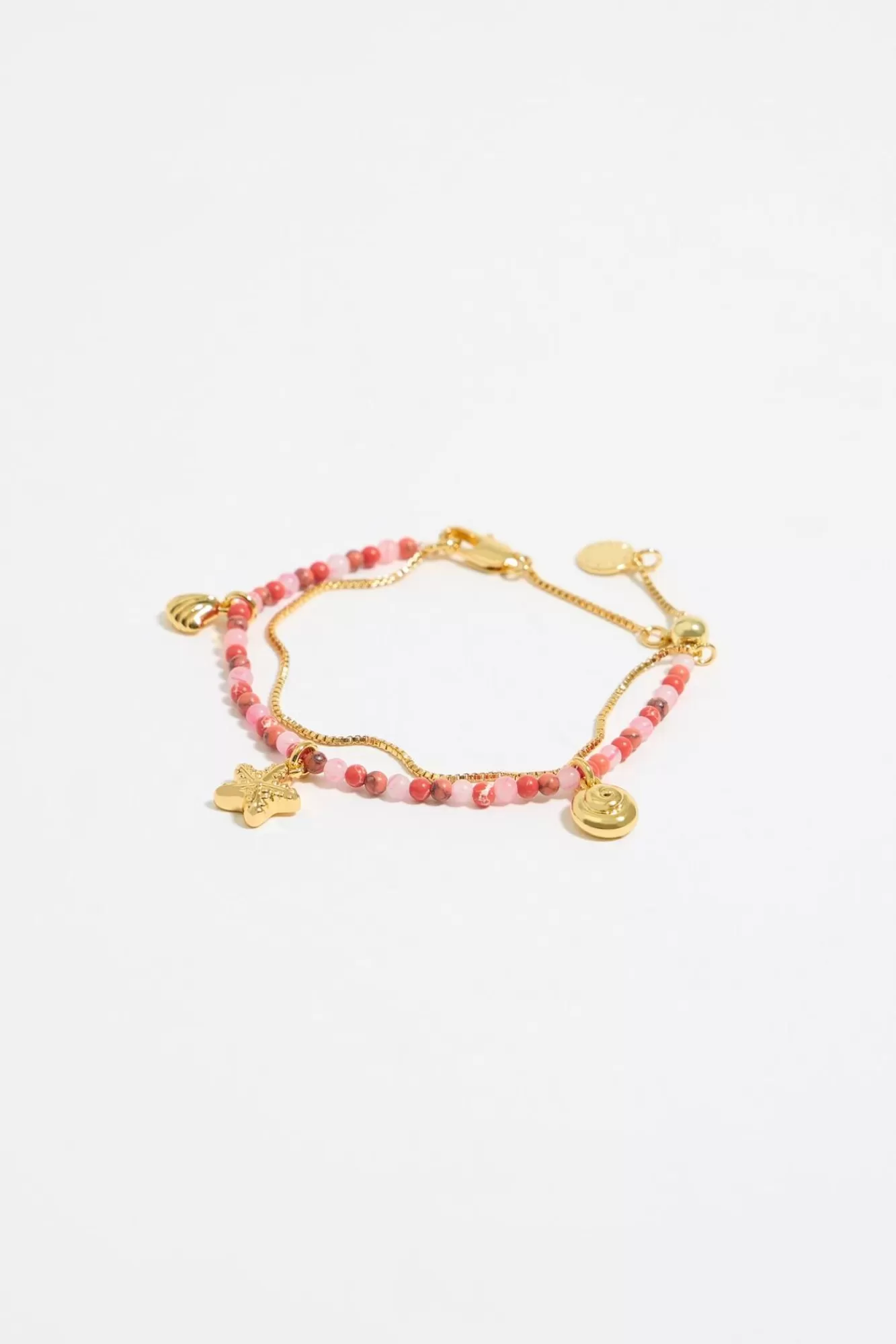 BIMBA Y LOLA Pulsera Doble Estrella De Mar Coral Fashion