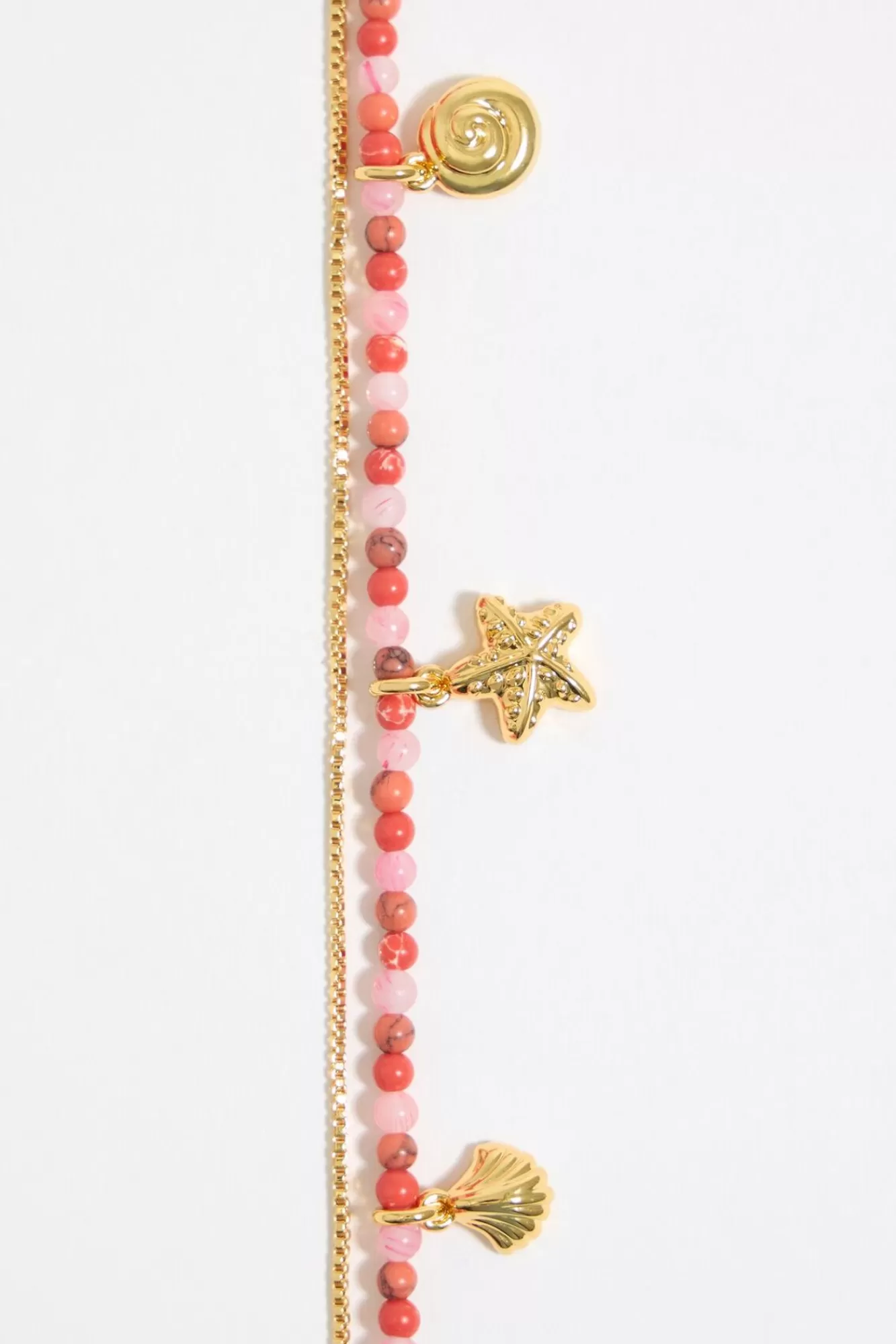 BIMBA Y LOLA Pulsera Doble Estrella De Mar Coral Fashion