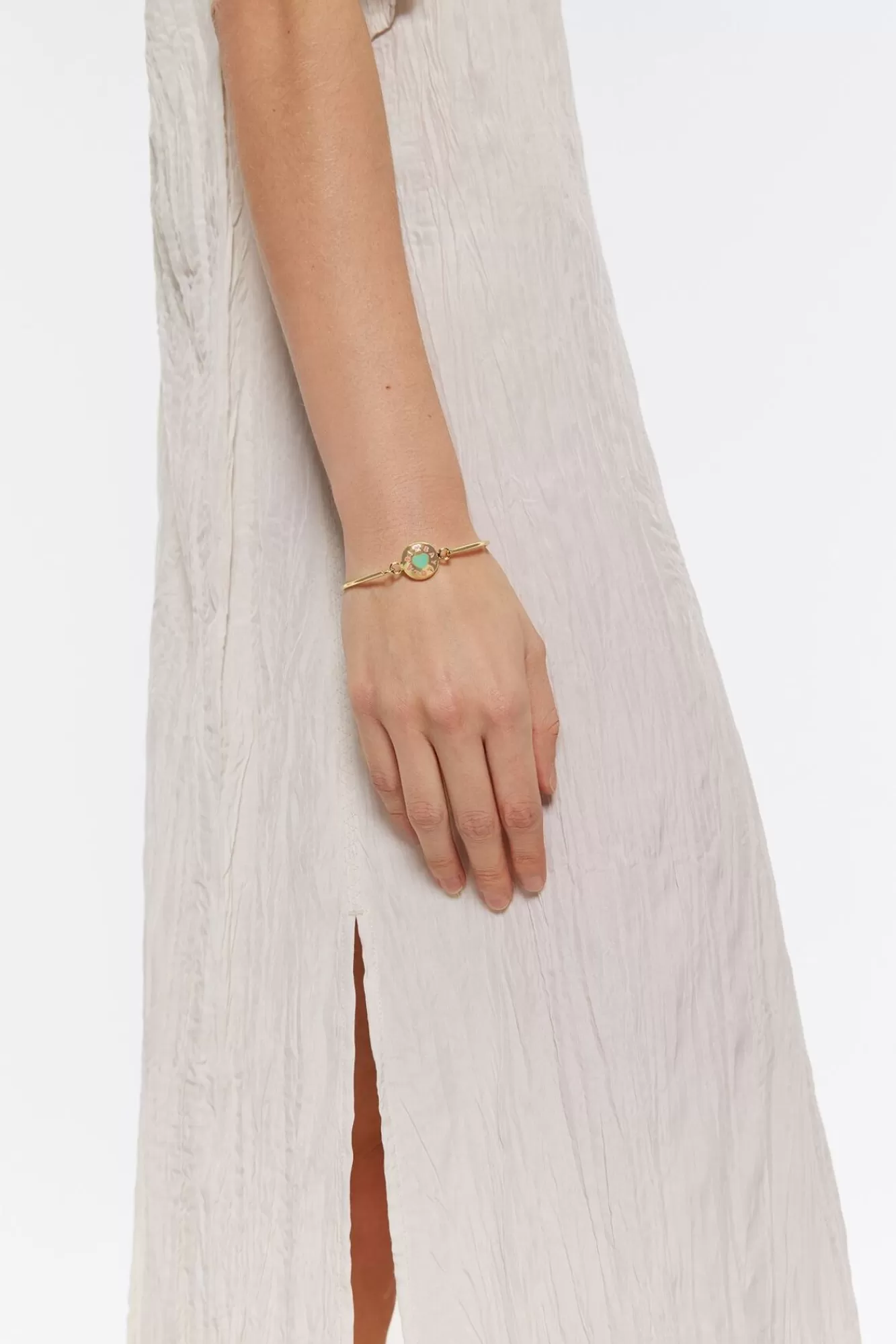 BIMBA Y LOLA Pulsera Logo Candy Aguamarina Flash Sale