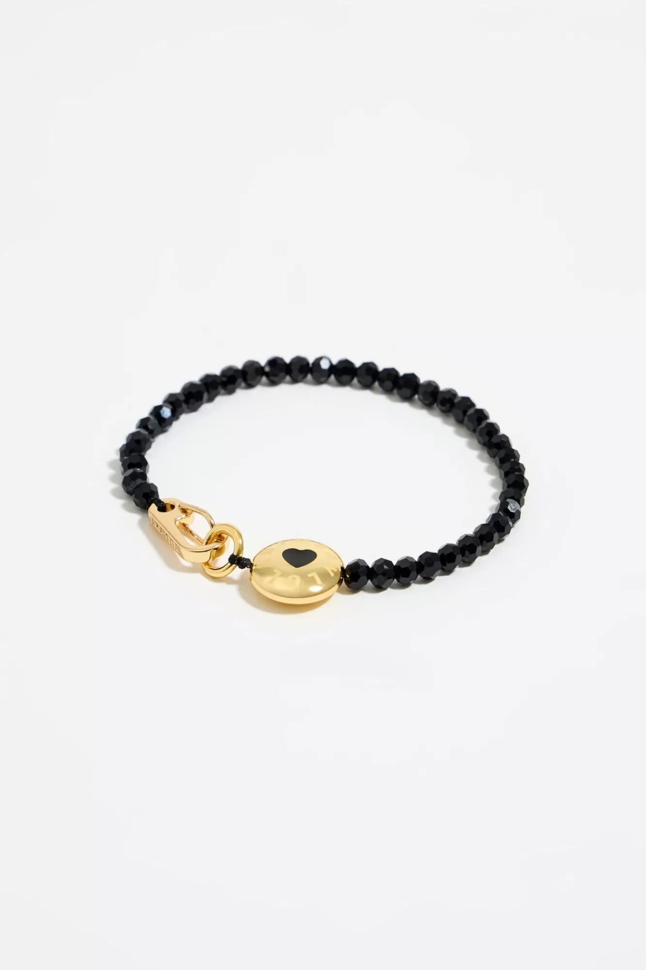 BIMBA Y LOLA Pulsera Logo Candy Cristales Negra Cheap