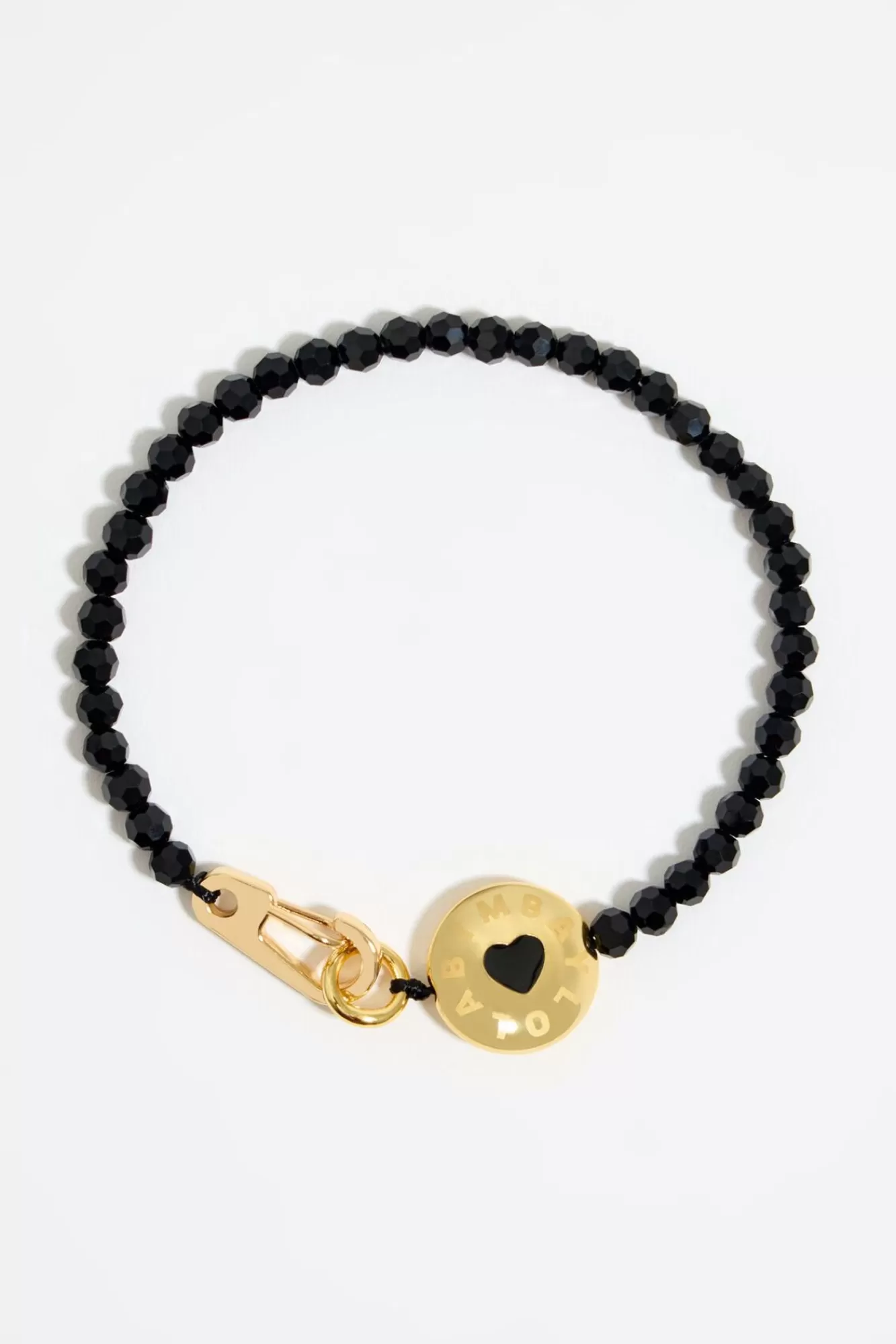 BIMBA Y LOLA Pulsera Logo Candy Cristales Negra Cheap