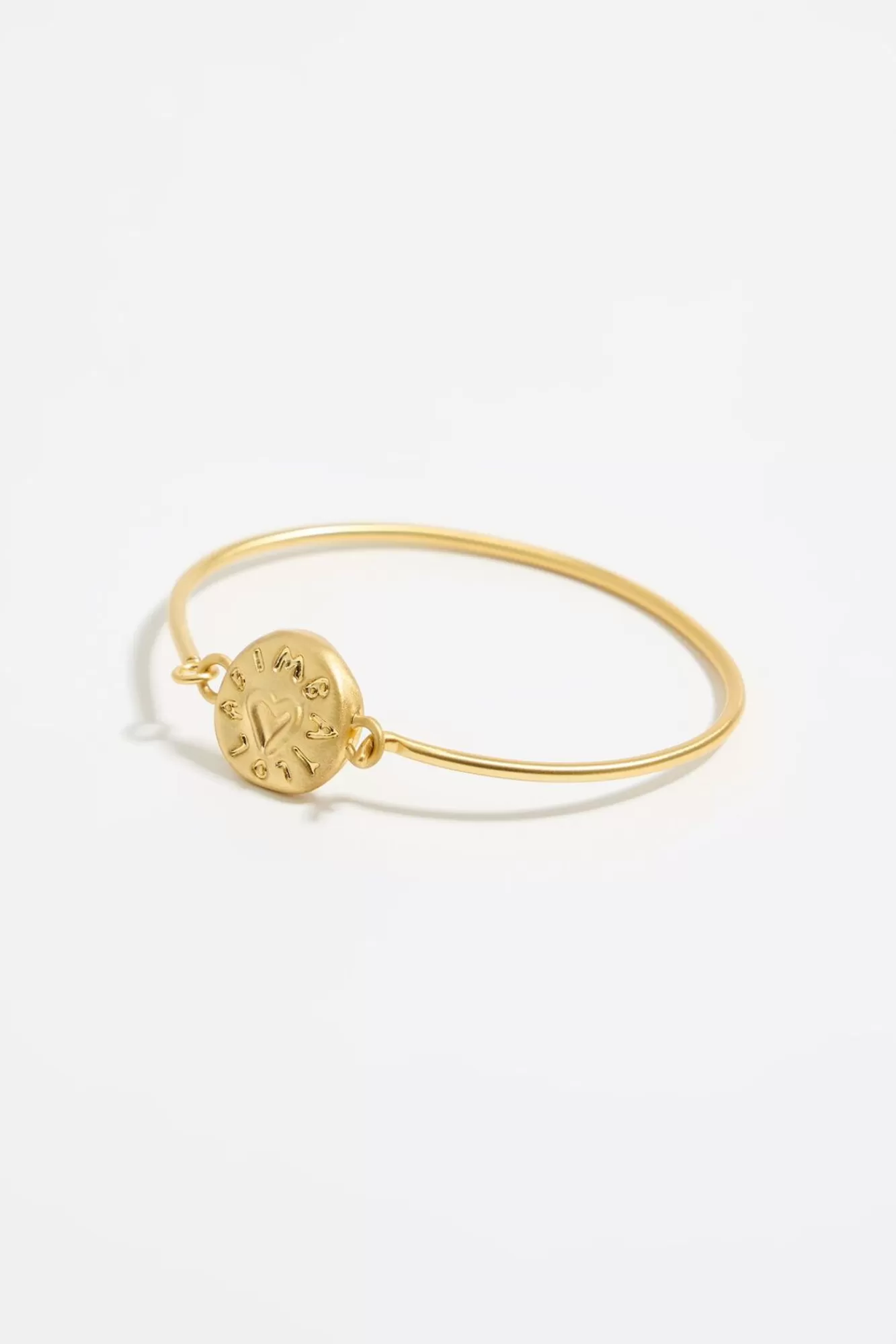 BIMBA Y LOLA Pulsera Logo Dorado Mate Sale