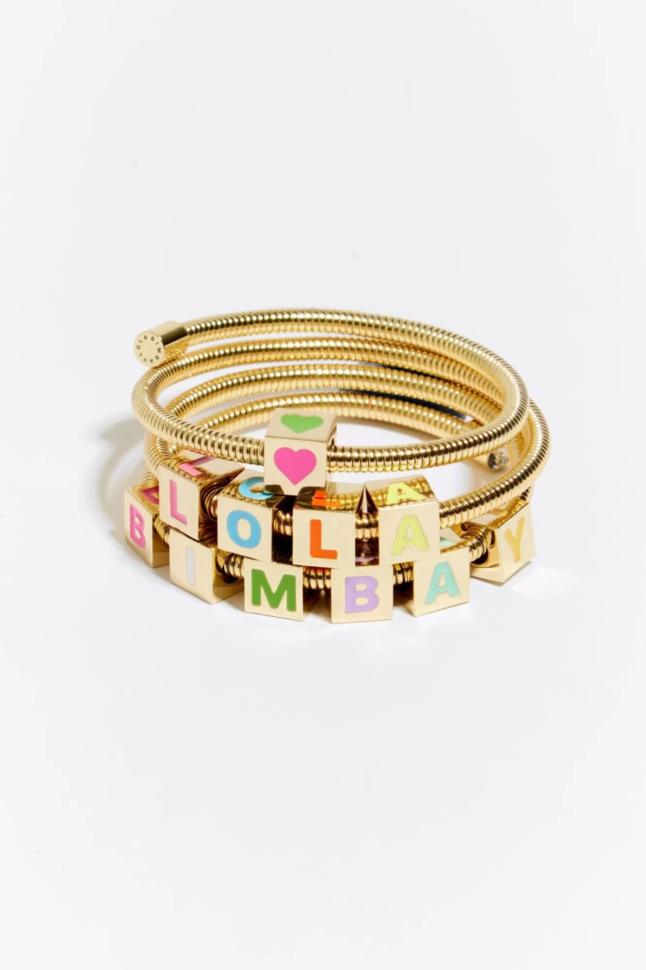 BIMBA Y LOLA Pulsera Muelle Logo Dorada Store