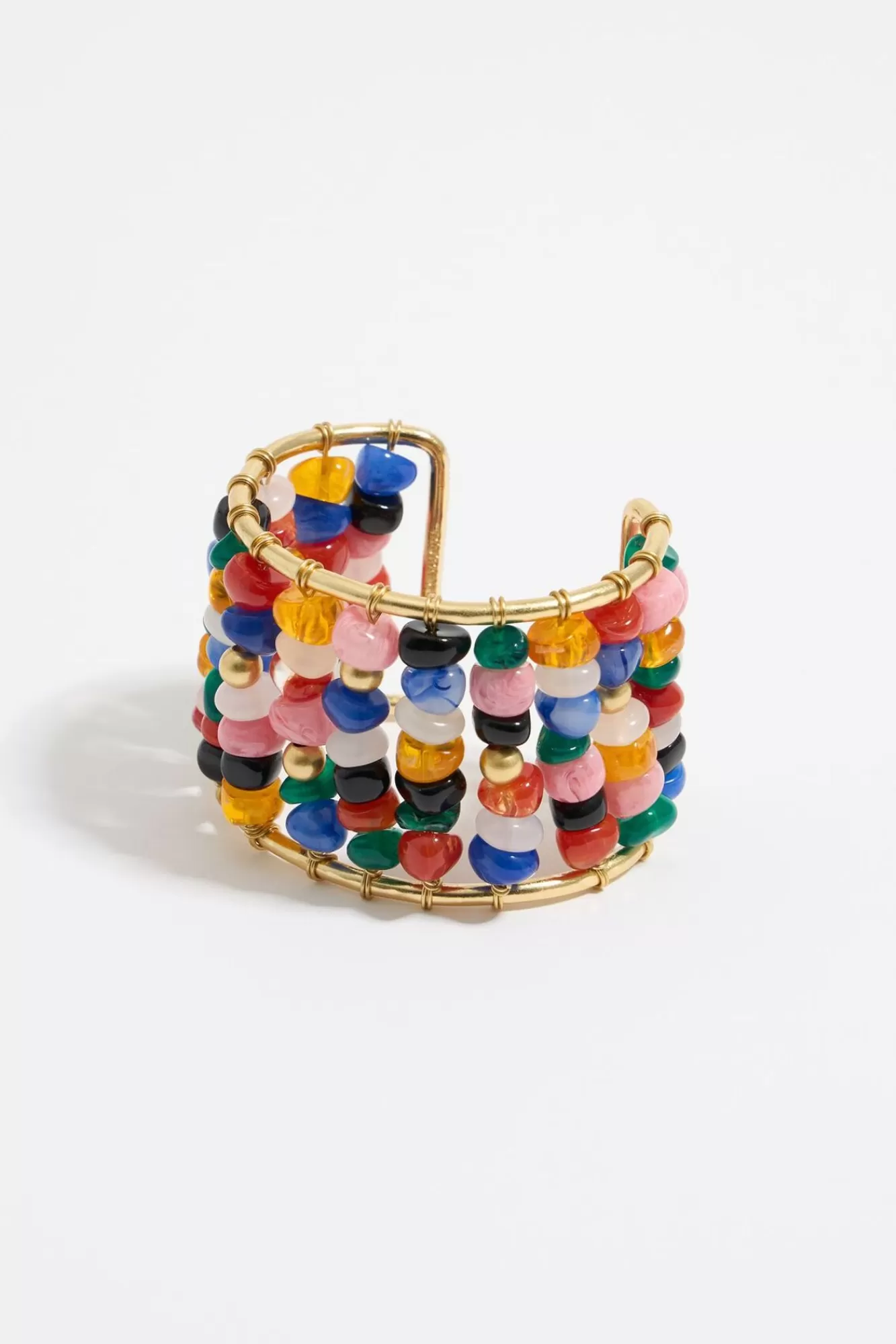 BIMBA Y LOLA Pulsera Rigida Resina Multicolor Best Sale