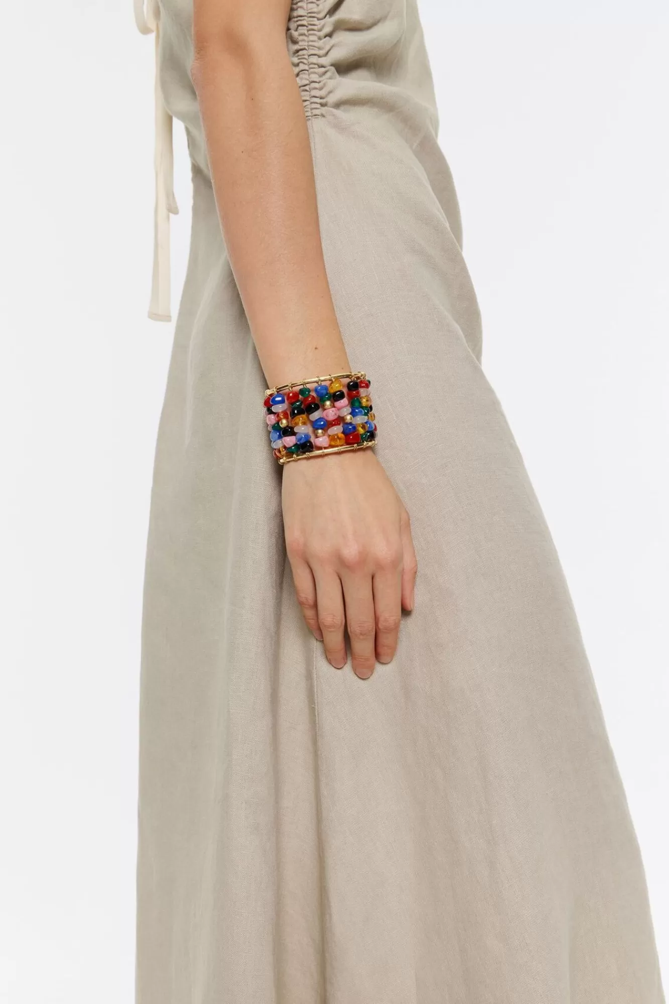 BIMBA Y LOLA Pulsera Rigida Resina Multicolor Outlet