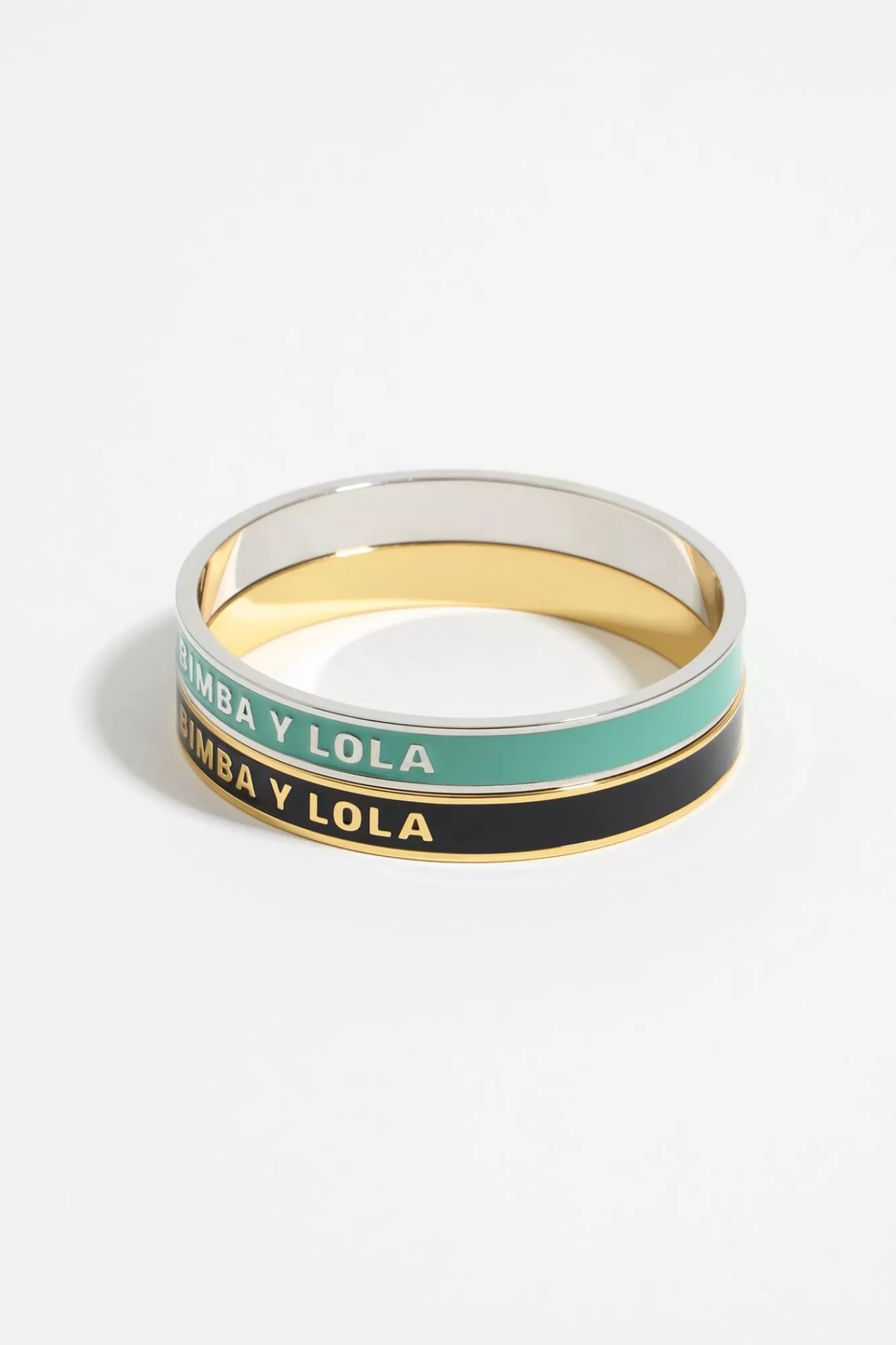 BIMBA Y LOLA Set Pulseras Logo Esmalte Sale