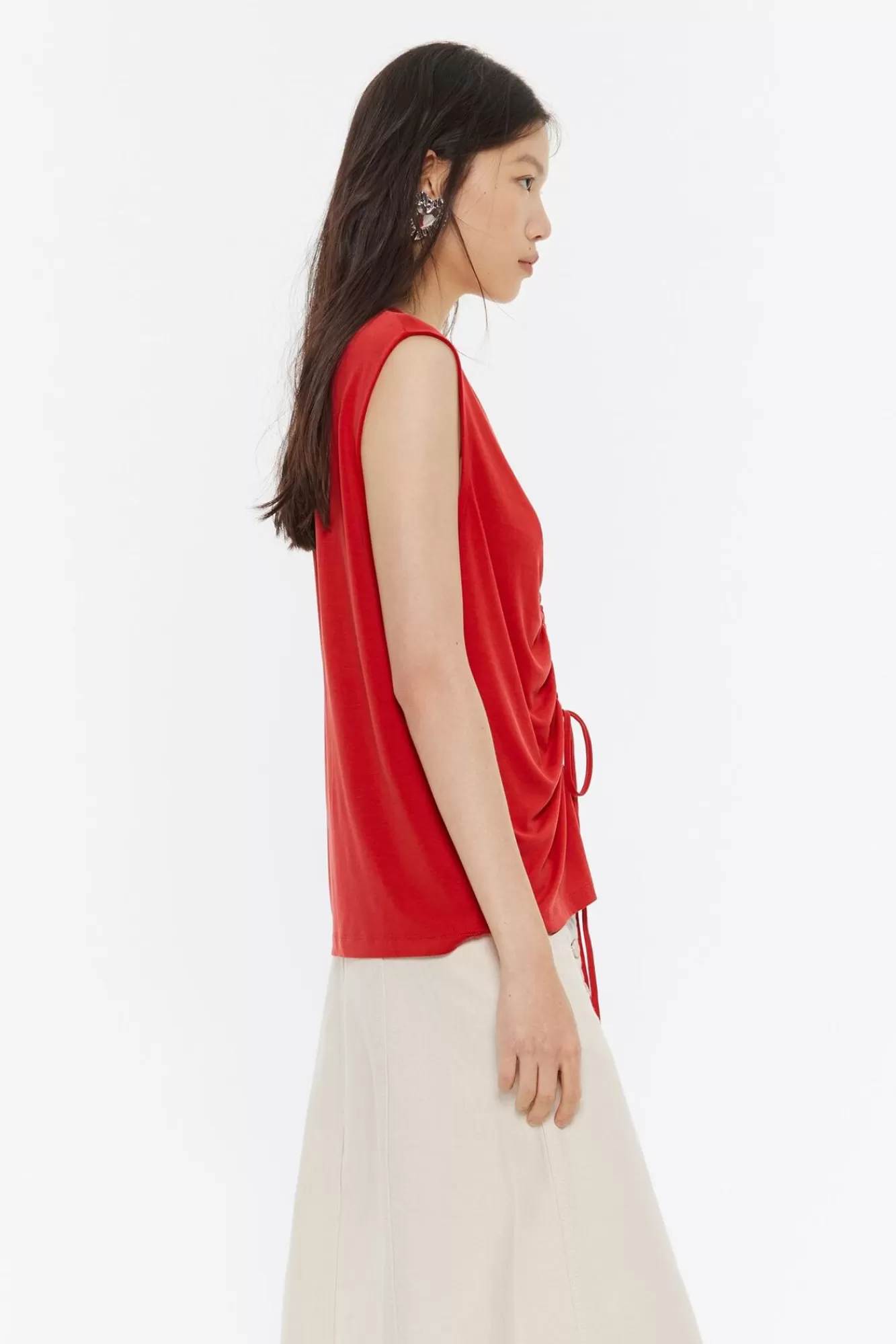 BIMBA Y LOLA Top Recto Rojo Discount