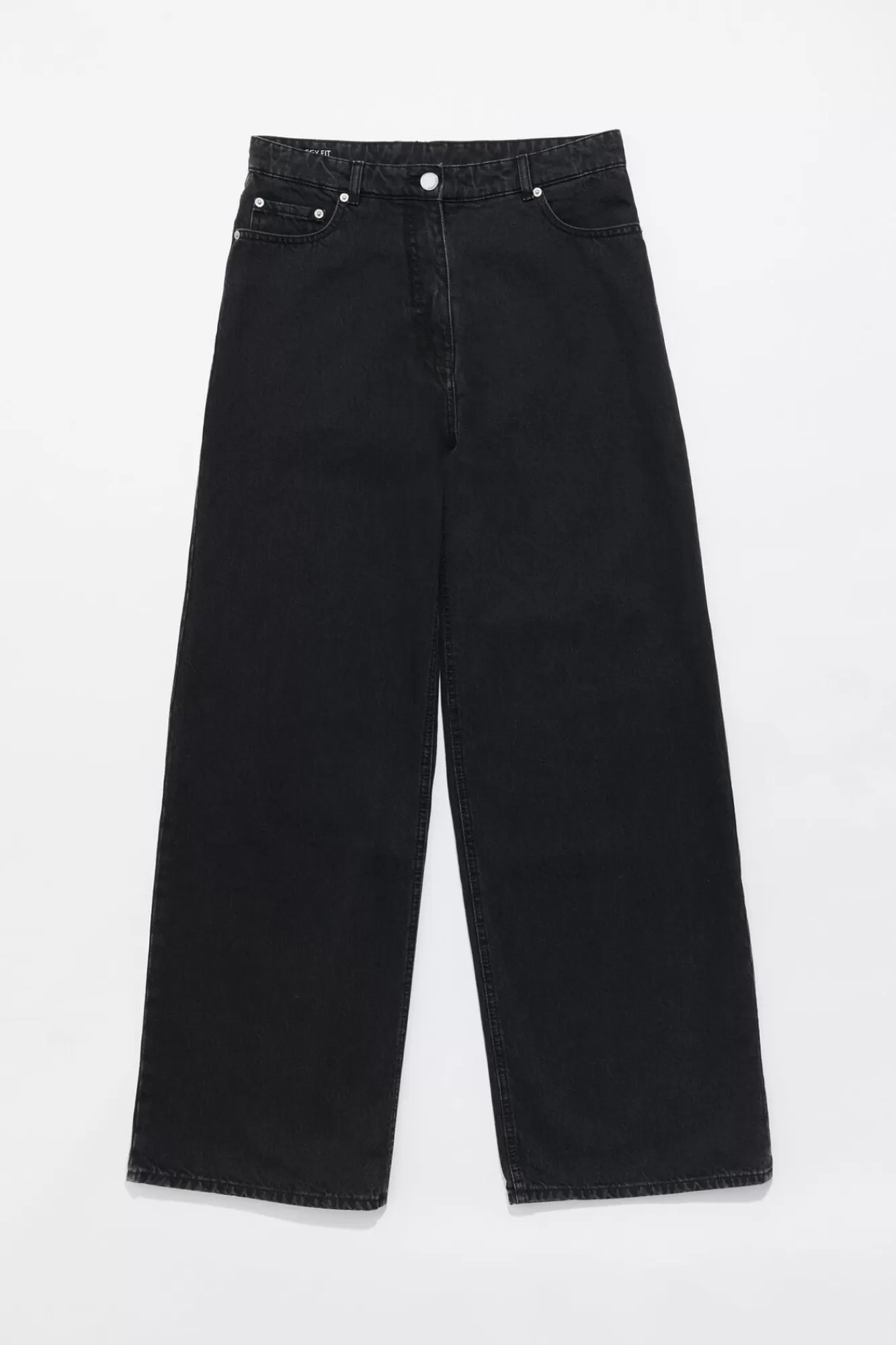 BIMBA Y LOLA Wide Leg - Vaquero Negro Lavado Hot