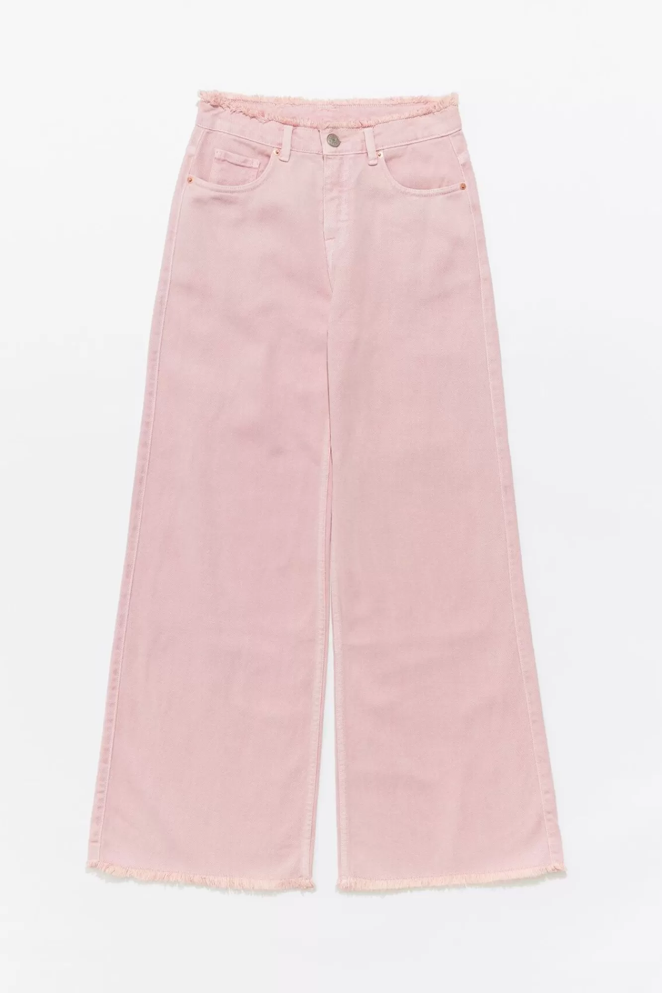 BIMBA Y LOLA Wide Leg - Vaquero Rosa Fashion